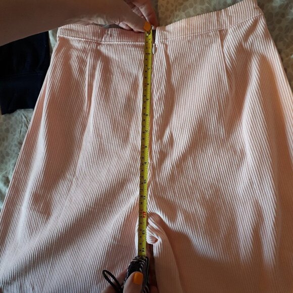 NWT Faithfull the Brand pink corduroy wide leg pants, 4 - Picture 8 of 11